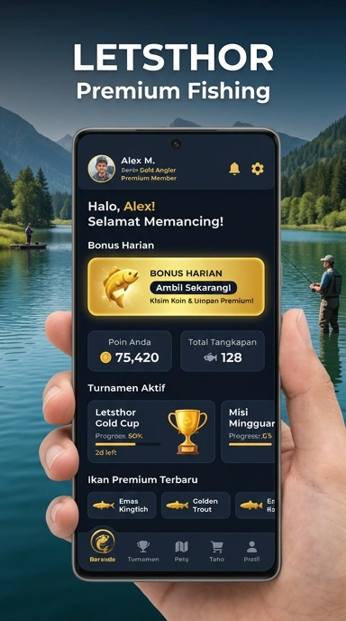 Gambar tampilan aplikasi di letsthor menampilkan kategori aplikasi yang lengkap.